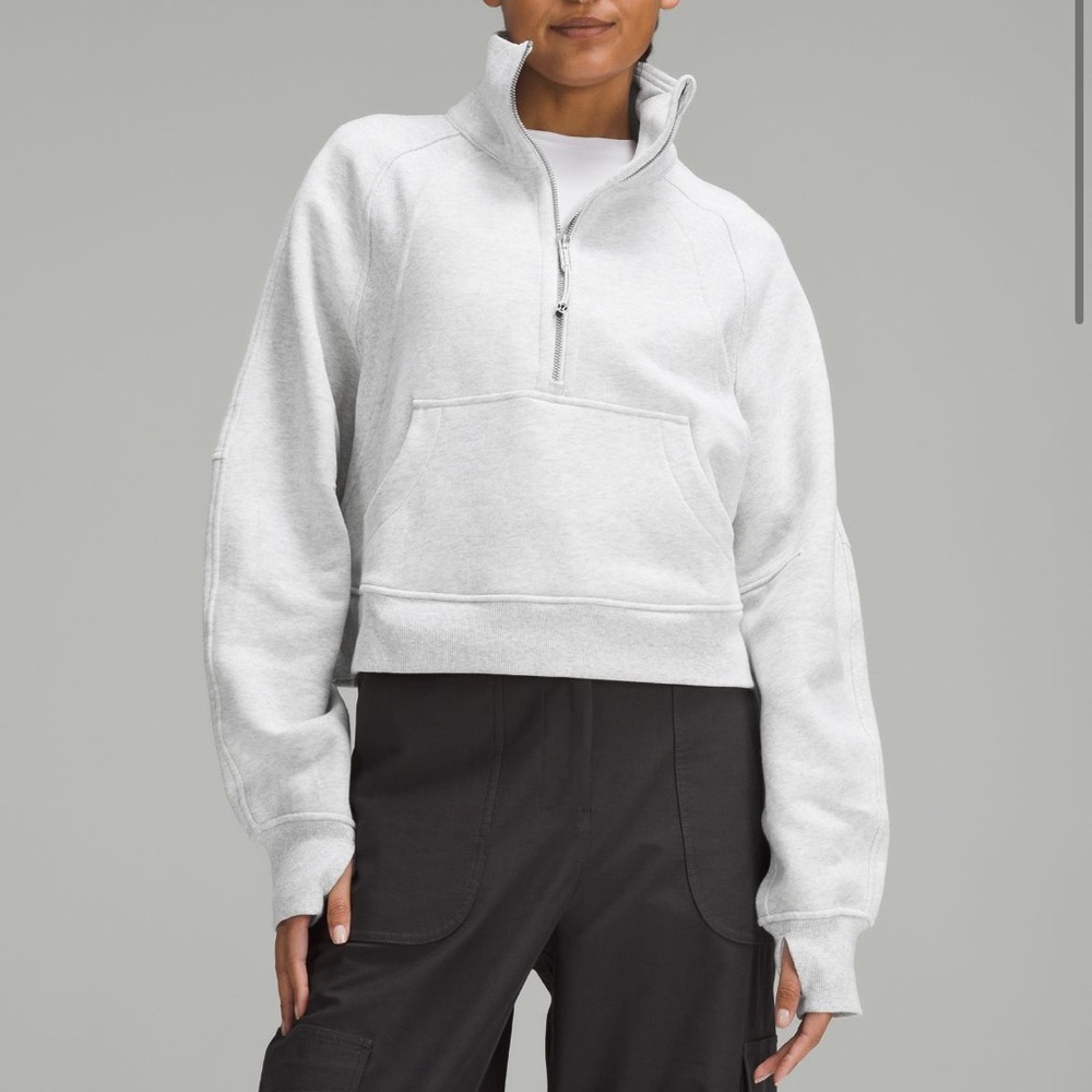 Lululemon Oversized Funnel Neck Half Zip Size M/L